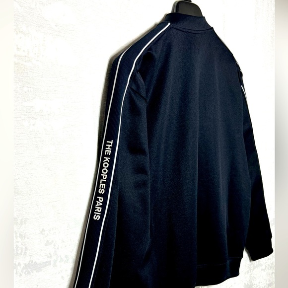 The Kooples Logo Embroidered ~ Front Zip Jacket, MEN, Relaxed fit - Picture 9 of 9